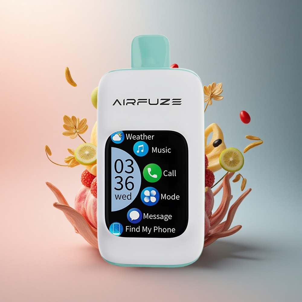 AirFuze Smart 30000 Explosión Frutal del Arcoíris con Pantalla Táctil 2.01'' y 5% Nicotina