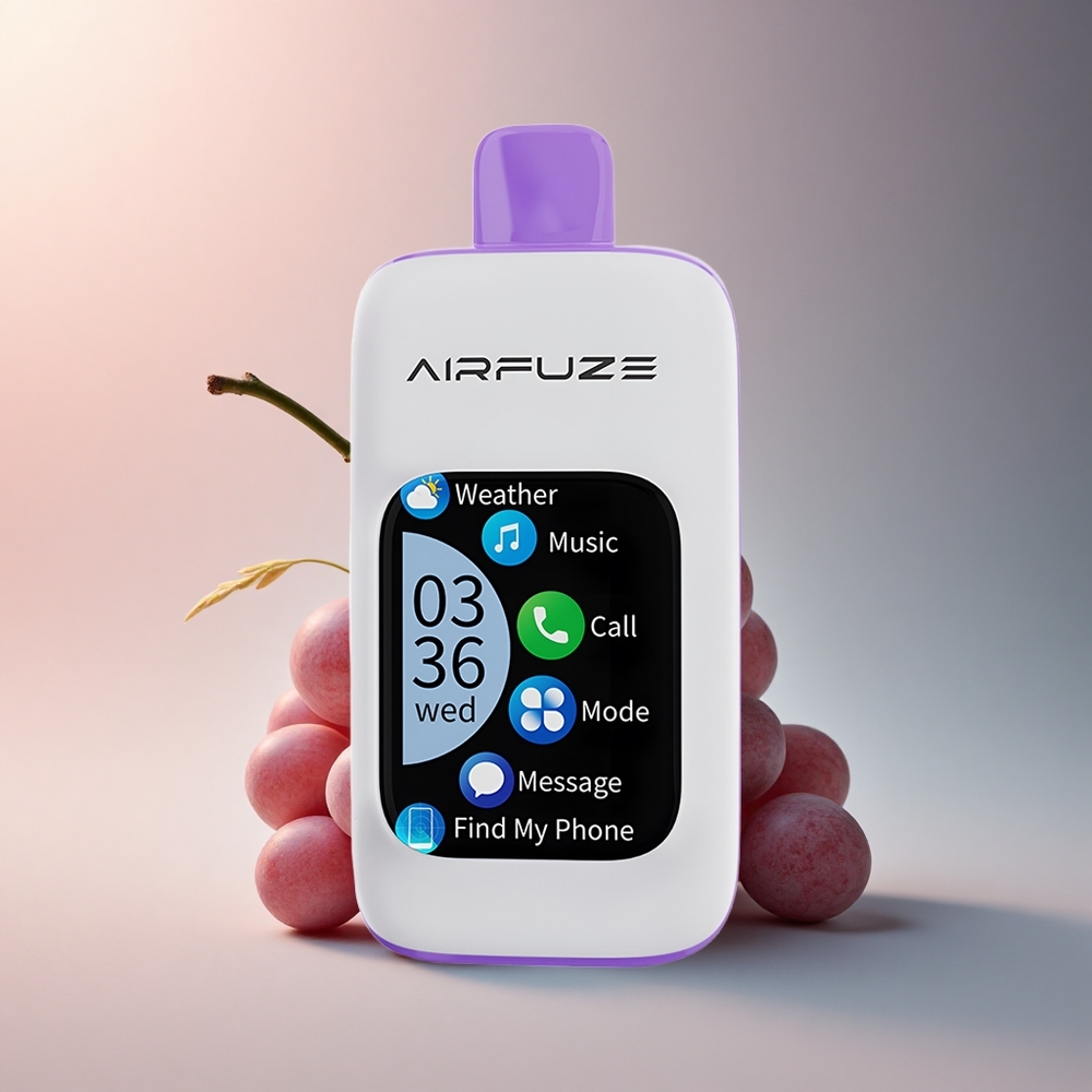 AirFuze Smart 30000 Explosión de Uva Pantalla Táctil 5% Nicotina 900mAh