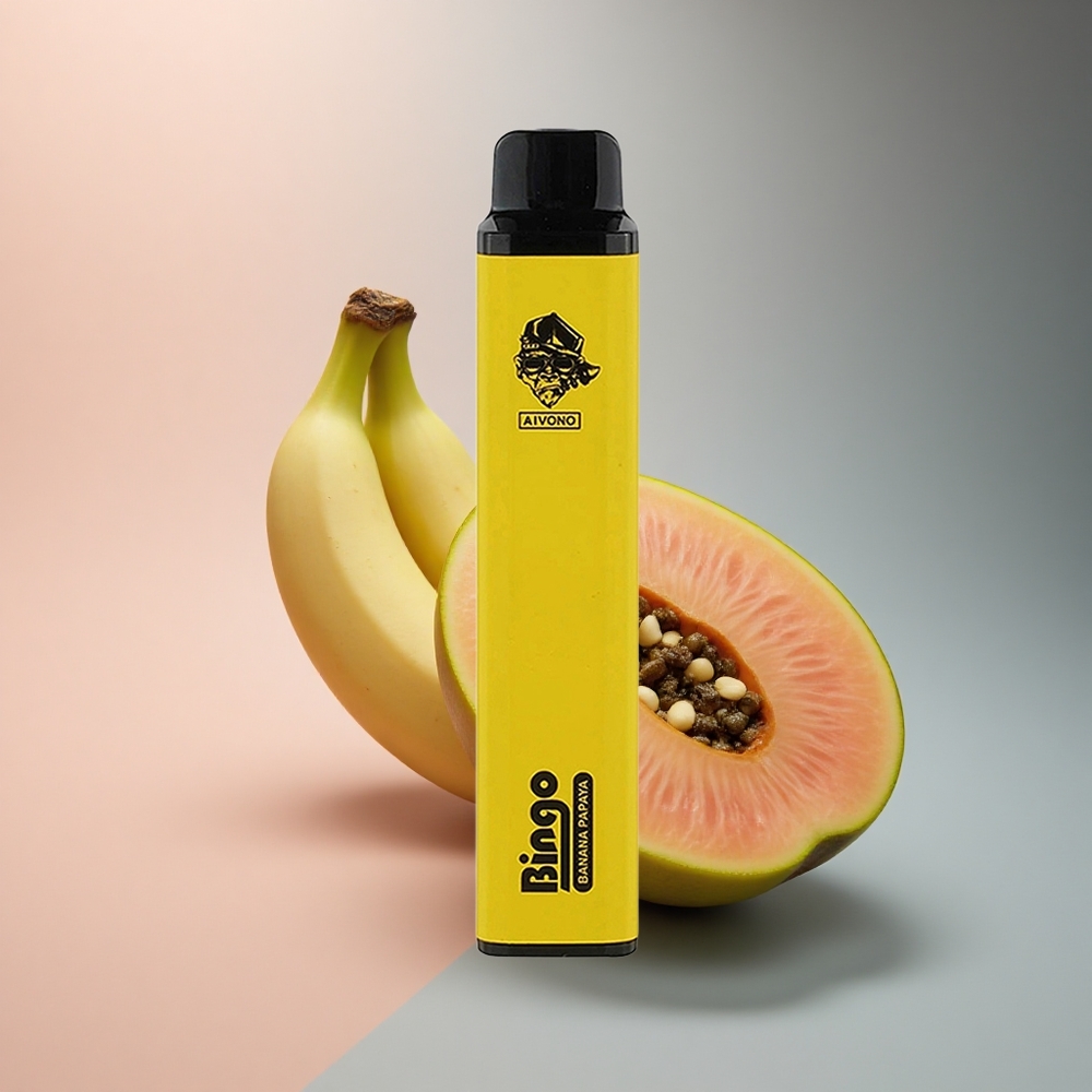 Aivono Aim Bingo 4000 Plátano Papaya 10mL 5% Nicotina 1000mAh