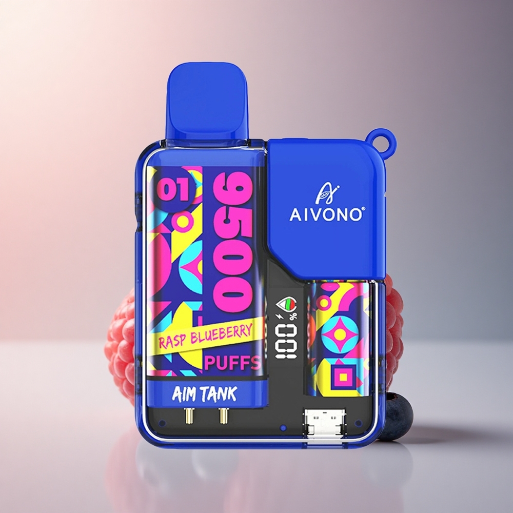 Aivono Aim Tank 9500 Frambuesa Azul 650mAh 5% Nicotina