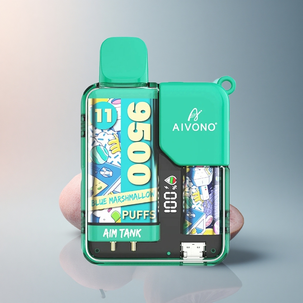 Aivono Aim Tank 9500 Malvavisco Azul 650mAh 5% Nicotina