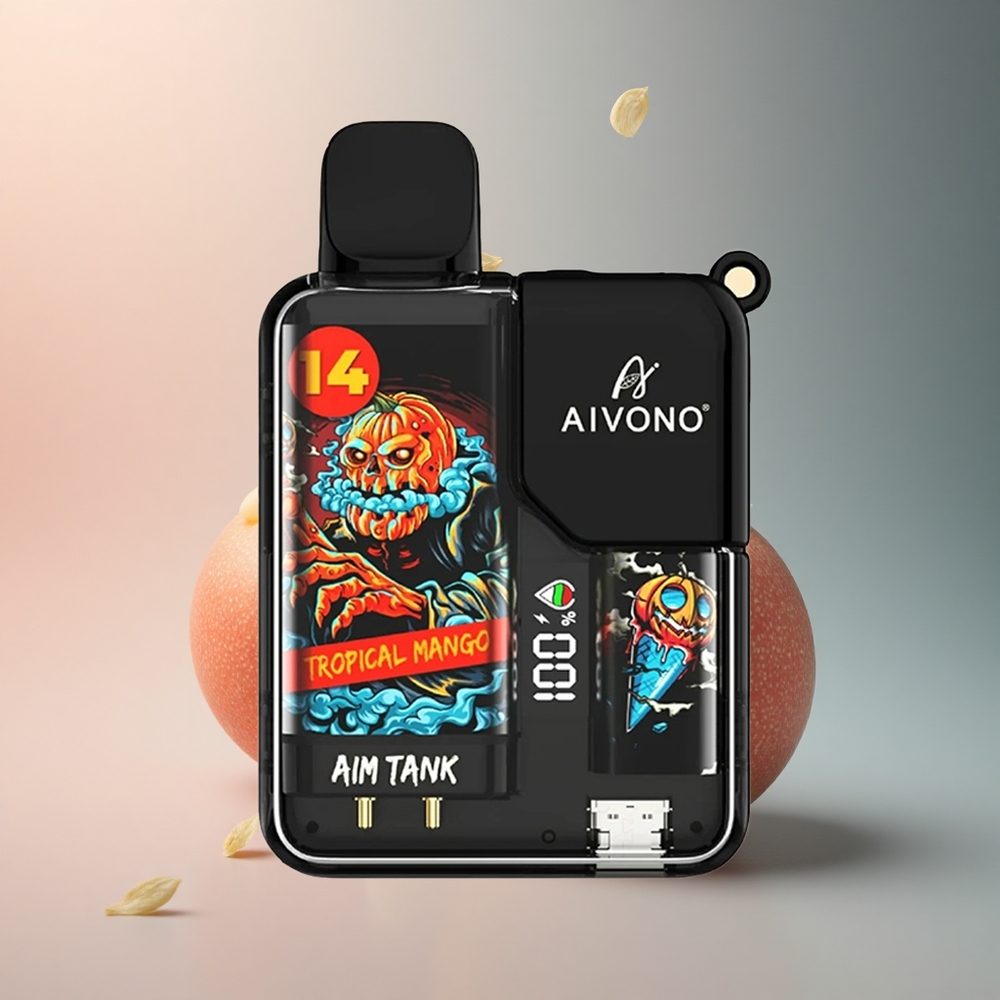 Aivono Aim Tank 9500 Mango Tropical con 650mAh y 5% de nicotina