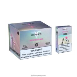 R4P6N152 Ignite España IGNITE V50 paquete de 10 bolígrafos vaporizadores mezcla de sandia