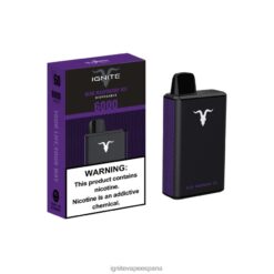 R4P6N30 Ignite Online Shop IGNITE V60 pluma vaporizador hielo de frambuesa azul