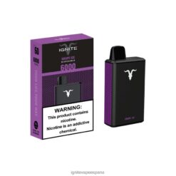 R4P6N32 Ignite España IGNITE V60 pluma vaporizador hielo de uva