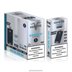 R4P6N82 Ignite España IGNITE V150 paquete de 5 bolígrafos vaporizadores hielo de arándanos