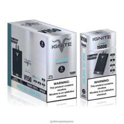 R4P6N86 Ignite Pod Precio IGNITE V150 paquete de 5 bolígrafos vaporizadores menta helada