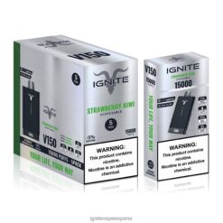 R4P6N92 Ignite España IGNITE V150 paquete de 5 bolígrafos vaporizadores kiwi fresa